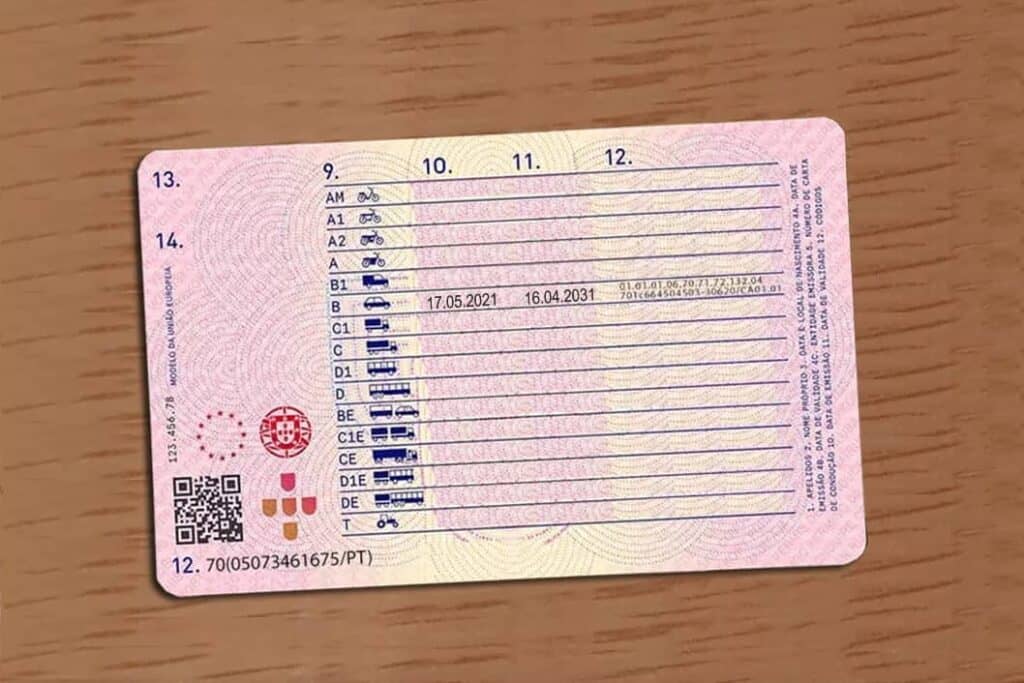 carta de condução b
